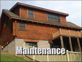  Midland, North Carolina Log Home Maintenance